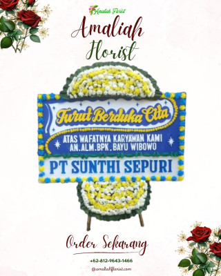 Papan Bunga Duka di Kisaran Timur
