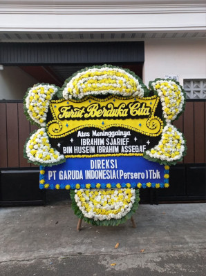 Papan Bunga Duka di Kisaran Timur