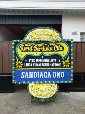 Papan Bunga Duka di Kisaran Timur