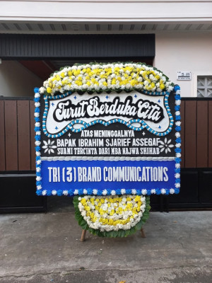 Papan Bunga Duka di Kisaran Timur